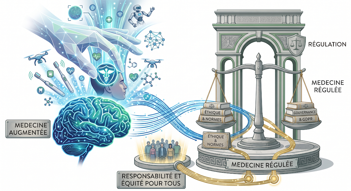 INTELLIGENCE ARTIFICIELLE : VERS UNE MÉDECINE AUGMENTÉE ET ENCADRÉE